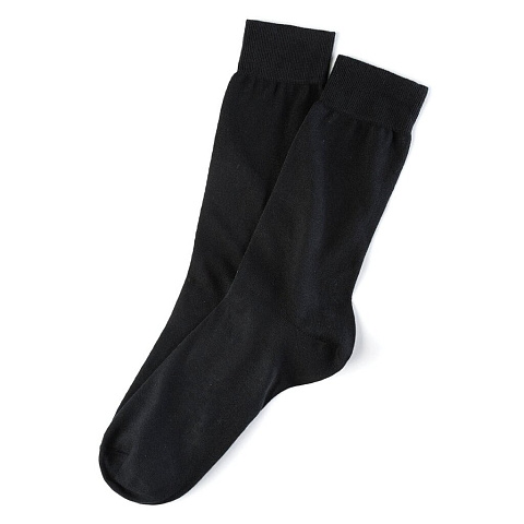 Носки для мужчин, хлопок, Incanto, BU733009, черные, р. 44-46