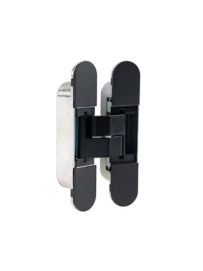 Петля скрытая Apecs, 110х30 мм, 3D-Z-BLM R15 B2B, 32795, электрофорез, черный матовая