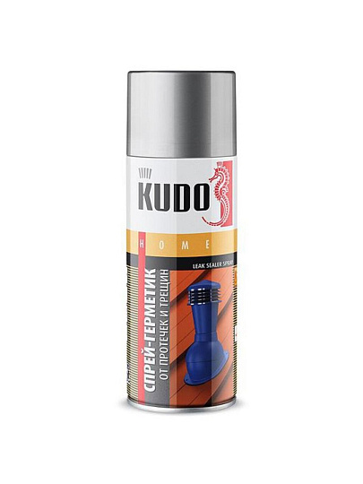 Герметизирующий спрей KUDO, 520 мл, аэрозоль, серый
