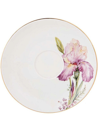 Чайная пара фарфор, 2 предмета, на 1 персону, 280 мл, Lefard, Irises, 590-332