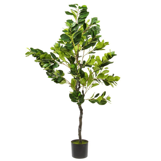Цветок искусственный Фикус, горшок 16х13 см, 130 см, Y4-9782