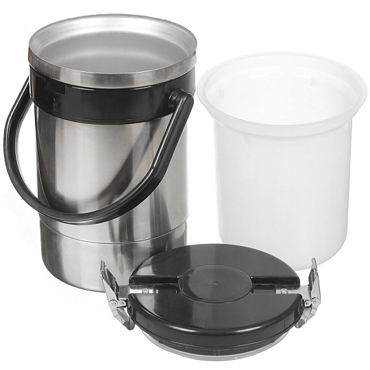 Термос для еды, нержавеющая сталь, 2 л, широкая горловина, Амет, Экспресс, колба нержавеющая сталь, 1с474