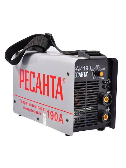 Сварочный аппарат инверторный, Ресанта, САИ-190, 7.2 кВт, 190 А, электрод
