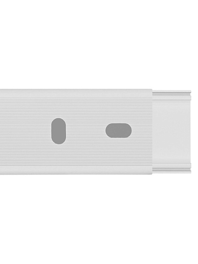 Кабель-канал пластик, 25х25 мм, 2 м, 1 мм, белый, TDM Electric, SQ0402-1006