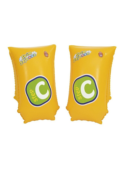 Нарукавники 30 х 15 см, 5-12 лет, ступень С, двухкамерные, Bestway, Safer, 32110