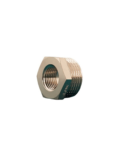 Футорка 1/2"х1/4", 15х8, ш-г, никель, внутренняя/наружная, РМС