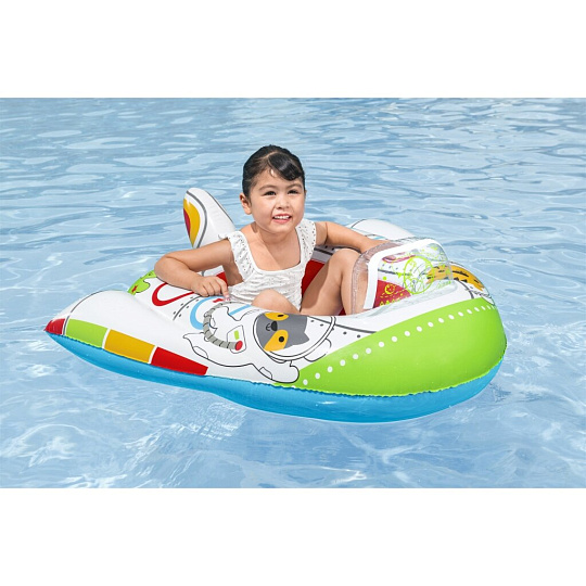 Лодка надувная 104х99 см, Bestway, 34178, 1-мест, от 3 лет