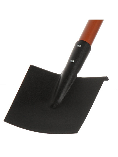 Лопата штыковая, сталь, 1.5х170х1200 мм, черенок дюралюминиевый, Kopper Tools, ФИ.093, дамская прямоугольная