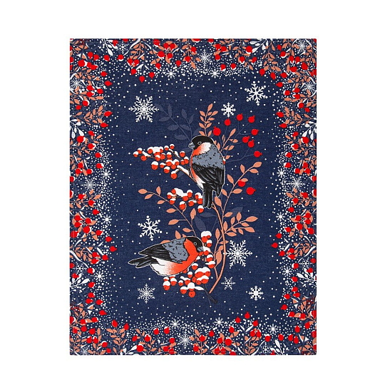 Набор полотенец кухонных 3 шт, 45х60 см, рогожка, 100% хлопок, АртДизайн, Колядки, Россия, НЗ_ПКР45.60