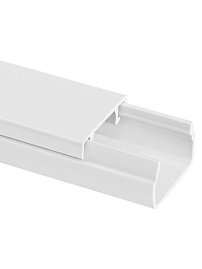 Кабель-канал пластик, 15х10 мм, 2 м, белый, TDM Electric, SQ0402-1002