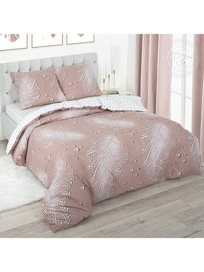 Постельное белье 2-сп, пр160х200, 2н70х70, п175х215, резинк, АртПостель, попл, Ожерелье