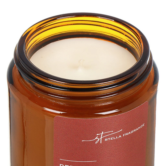 Свеча декоративная ароматическая, 7.5х5.5 см, в стакане, Stella Fragrance, Berry + Prosecco, 90 гр, SF0902