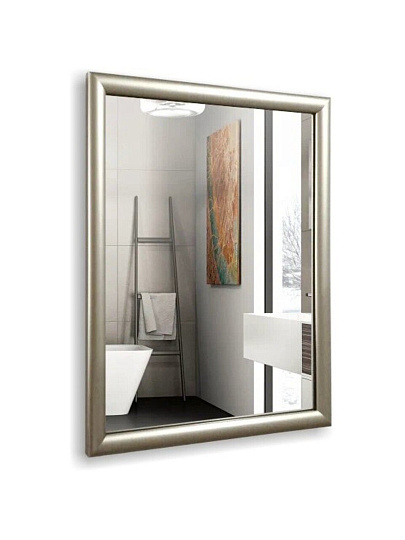 Зеркало 340х440 см Магнат Серебро