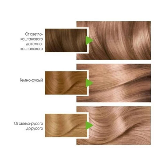 Краска для волос, Garnier, Color Naturals, 8.132, натуральный светло-русый, 110 мл