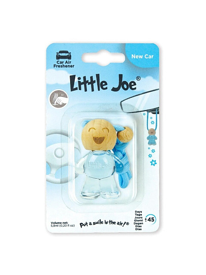 Ароматизатор в машину на дефлектор, жидкость, Little Joe, Bottle Новая машина, 5.8 мл, BJ0202