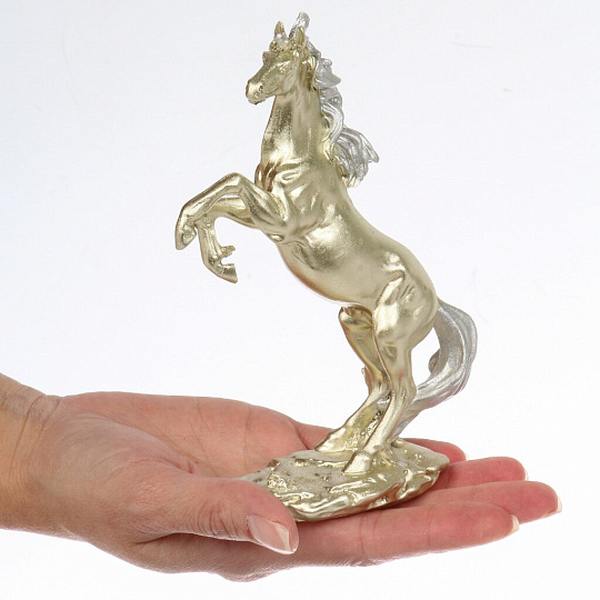 Фигурка декоративная полистоун, Лошадь, 12х16 см, Y4-9789