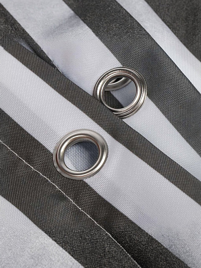 Штора для ванн 180х180 см, полиэстер, Gota Rocio, Geometry Stripe, 16203
