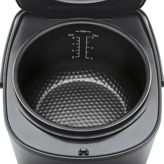 Мультиварка Stadler Form, Chef One Black SFC.919, 5 л, 800 Вт, керамическое покрытие чаши, антипригарное покрытие, электронное управление, черная