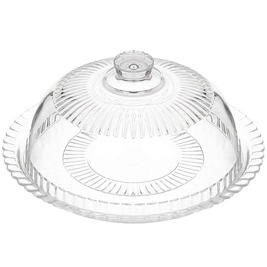 Блюдо стекло, круглое, d32 см, с крышкой, Luminarc, 41415