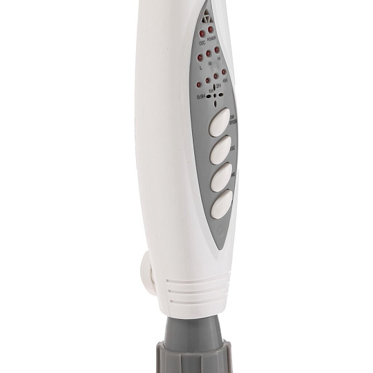 Вентилятор напольный, Centek, CT-5021, 40 Вт, 3 скорости, с ПДУ, лучевая решетка, серый, CT-5021