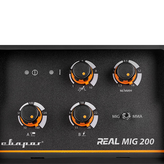 Сварочный аппарат инверторный, Сварог, MIG 200 REAL (N24002N) Black, 200 А, электрод