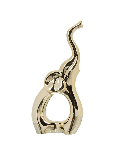 Фигурка декоративная керамика, Слоник, 10х4х17 см, Y4-9106