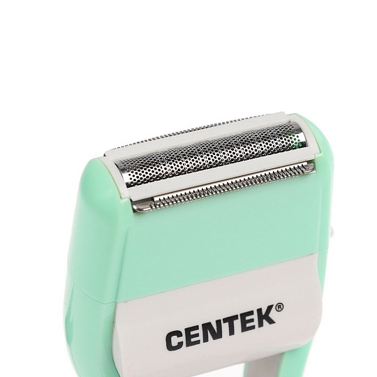 Эпилятор Centek, 3 насадки, салатовый, белый, CT-2194