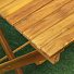 Мебель садовая Green Days, Дуэт Wood, дерево, стол, 60х60х74 см, 2 стула, 120 кг, BS-DT01.2 - фото 8