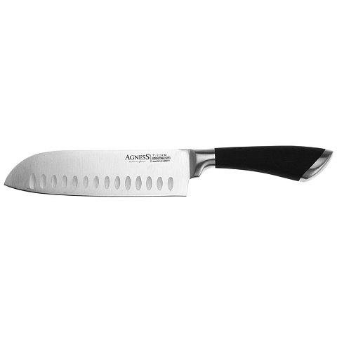 Нож сантоку Agness длина: 18 см, 911-013