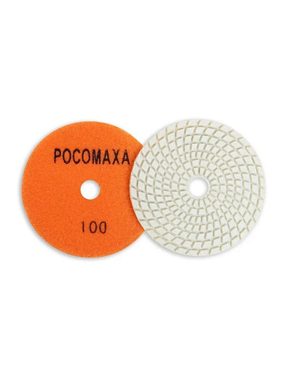 Круг алмазный гибкий Росомаха, диаметр 100 мм, зернистость P100, шлифовальный, 150100