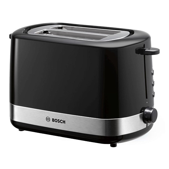 Тостер Bosch, TAT 7403, 800 Вт, 2 тоста, черный
