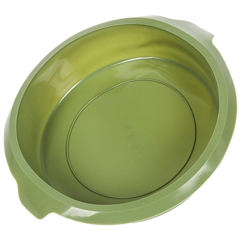 Форма для запекания силикон, 25.5х6.5 см, круглая, Daniks, Verde, Y4-7045