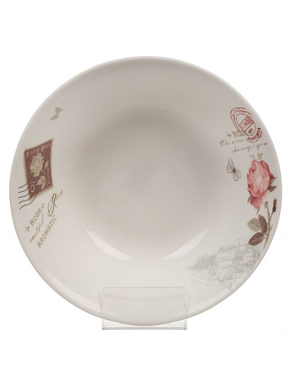 Сервиз столовый стеклокерамика, 19 предметов, на 6 персон, Olaff, Жозефина, 197-21021