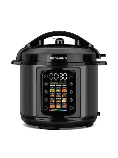 Мультиварка-скороварка Редмонд, MP111, 14 программ, 6 л, 1000 Вт, антипригарное покрытие чаши, сенсорная