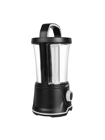 Фонарь кемпинговый, встроенный аккумулятор, ФАZА, AccuF5-L20W-bk, зарядка от сети 220 В, ABS-пластик, черный, аккумуляторный, 5015869