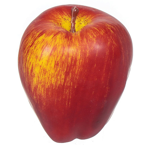 Фрукт декоративный яблоко, 9 см, красный, Y4-2681