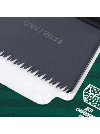 Полотно пильное 14 TPI, для МФИ, шлиф., ступенчатое, 68х0,6 мм, шаг 1,8 мм, блистер, Fit, CrV сталь, 37914