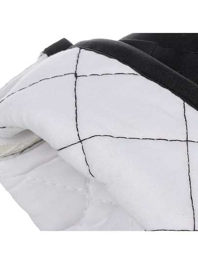 Набор кухонный 2 шт, 27х17см + 17х17см (варежка, прихватка), полиэстер, зеленый, B180028