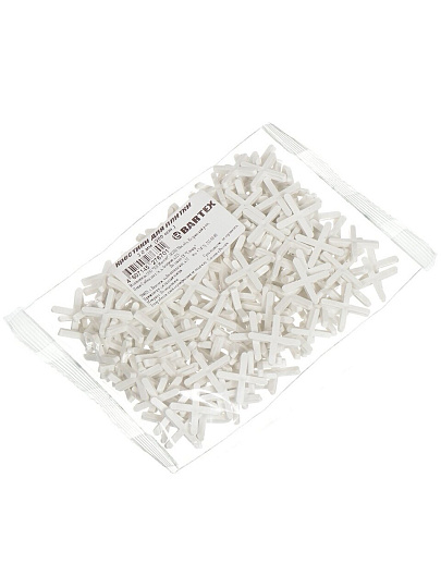 Крестики для плитки 3 мм, 200 шт, Bartex, 00149