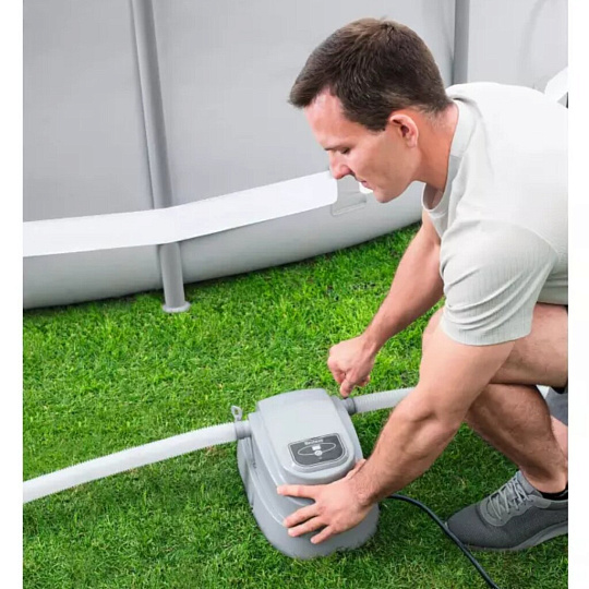 Водонагреватель для бассейна 3785 л/ч, к насосу, температура воды 40°C, Bestway, 58259BW