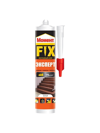 Клей Момент, универсальный, белый, 380 г, 2126035, Fix Эксперт