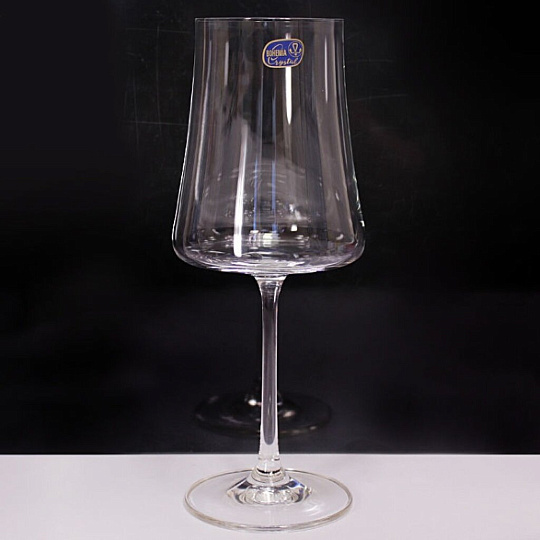 Бокал для вина, 460 мл, стекло, 4 шт, Bohemia, Экстра, 40862/460/4