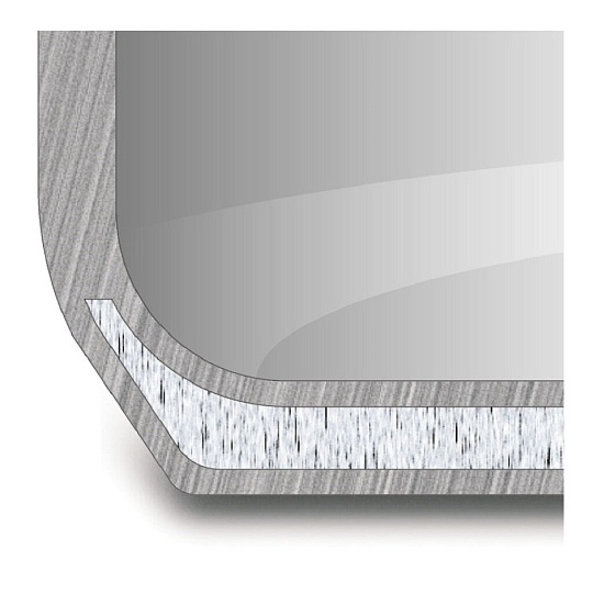Набор посуды из нержавеющей стали Rondell Aristokrat RDS-919 (кастрюля 3.2+5.7 л ковшик 1.3 л), 3 предмета
