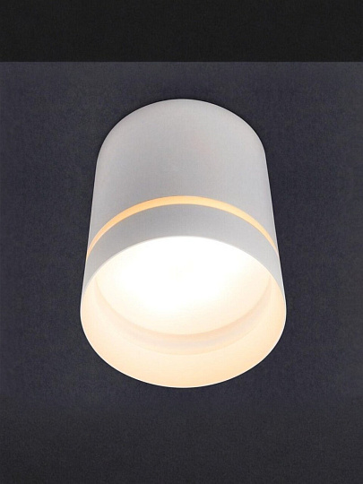 Светильник под лампу General Lighting Systems, Башня, 50 Вт, GX53, на 1 лампочку, IP20, 8.2х8.2х7 см, GWL-GX53-M-IP20, боковой рассеиватель, Спот, белый, 661347