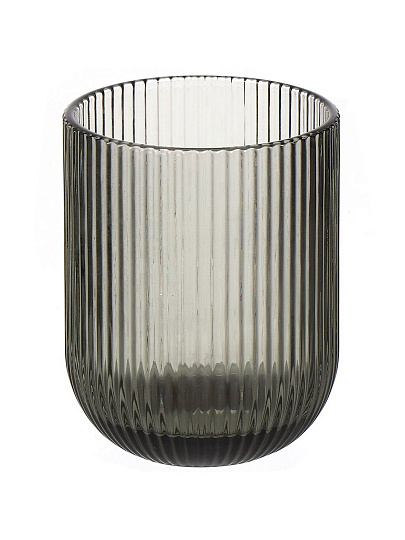 Стакан 260 мл, стекло, Грани, графит, Y4-6560