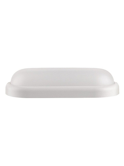 Светильник светодиодный, General Lighting Systems, ЖКХ Slim, 17 Вт, 4500 К, 1440 Лм, IP65, 20х9.4х4 см, овальный, накладной, 437694