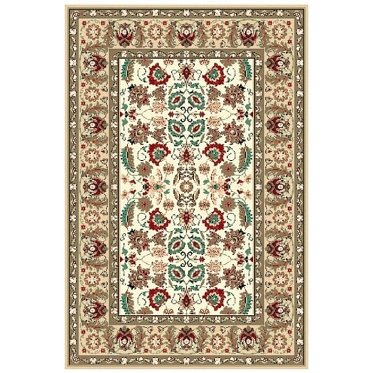 Ковер интерьерный 0.8х1.5 м, Люберецкие ковры, Дебют, овальный, рис. 90, цв. 26, хит-сет