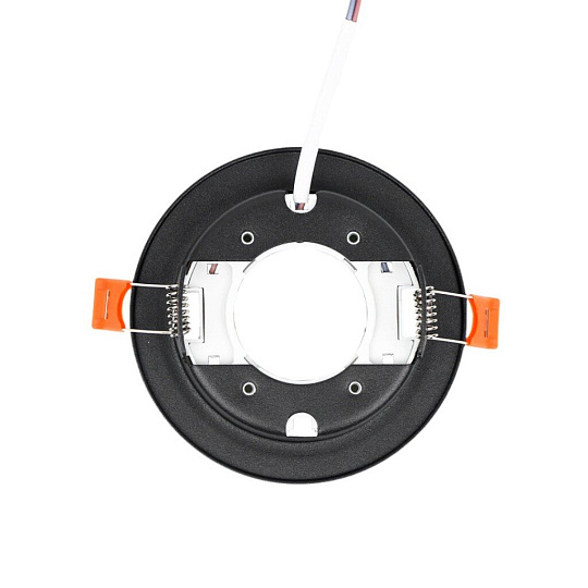 Светильник встраиваемый Вега, GX53, круглый, черный, General Lighting Systems, GCL-GX53-H38