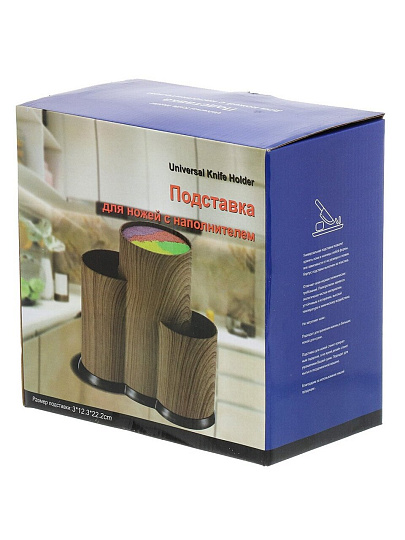 Подставка для столовых приборов, пластик, 23 см, Y4-8389