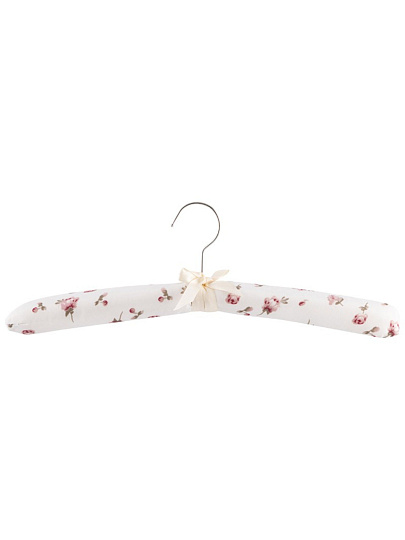 Вешалки-плечики для одежды, 37.5 см, поролон, полиэстер, металл, 3 шт, в ассортименте, Рыжий кот, 102534